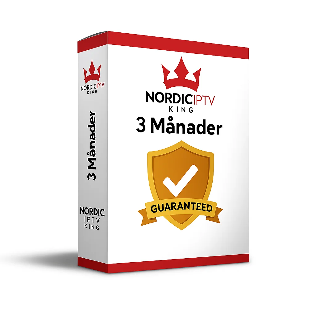 Nordic IPTV King - 3 Manader